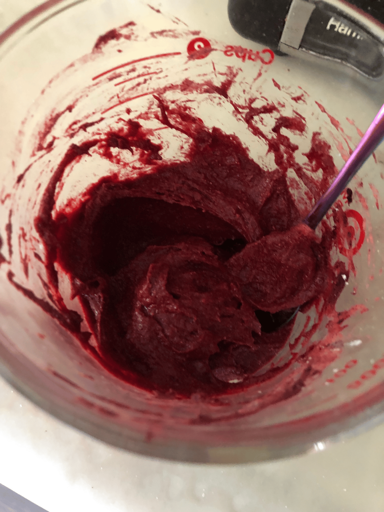 This mix is still too thin. Need to add more marshmallow root powder to thicken it up.